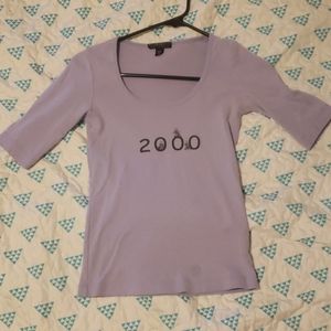 BUNDLE 3/$20! *RARE* BCBG Y2K BUG SHIRT SZ MEDIUM